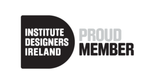 Institute of Designers in Ireland - Proud member badge